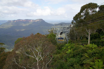 Nationaal park: Blue Mountains Scenic skyway