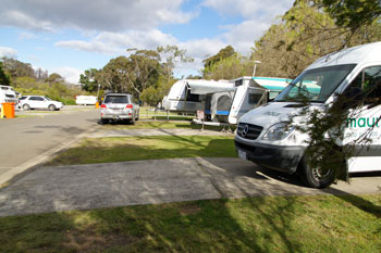 Katoomba Falls Road Caravan Park.