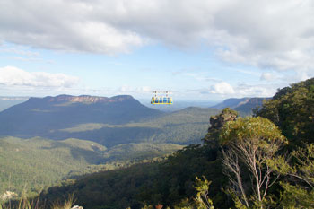 Nationaal park: Blue Mountains Scenic skyway