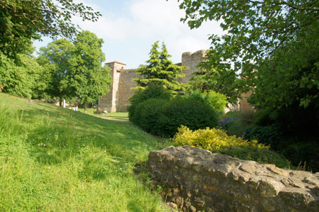 Colchester Castle and park