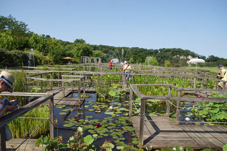 Les Jardins D'eau (Carsac-Aillac). Watertuinen, watergardens.